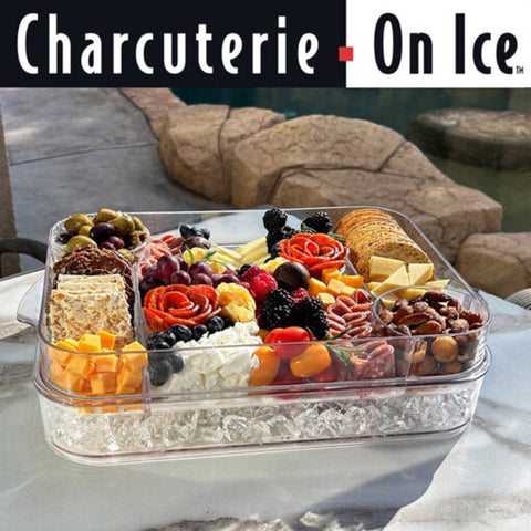 Prodyne Charcuterie on Ice Two Tray Set