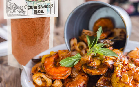 Simply Savory Cajun Seafood Boil Seasoning Mix