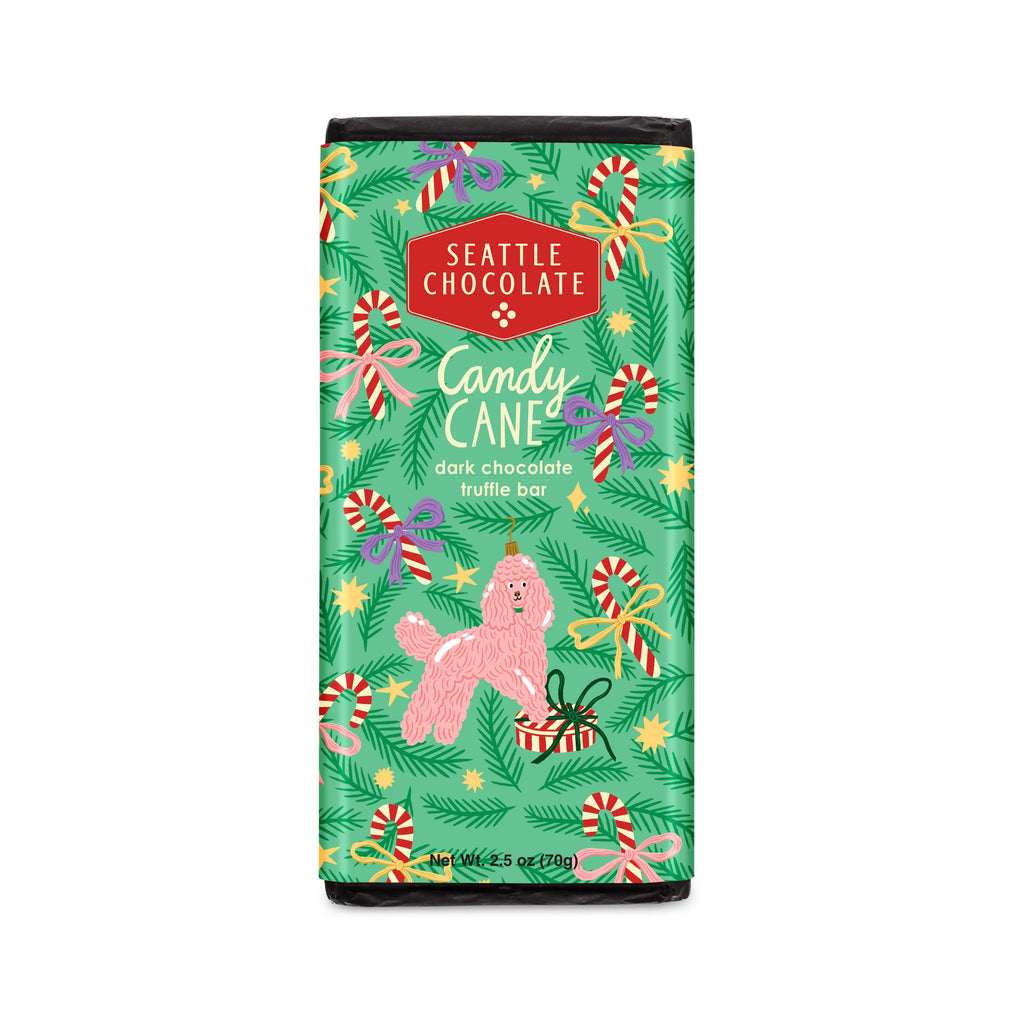 Seattle Chocolate Candy Cane Crunch Truffle Bar