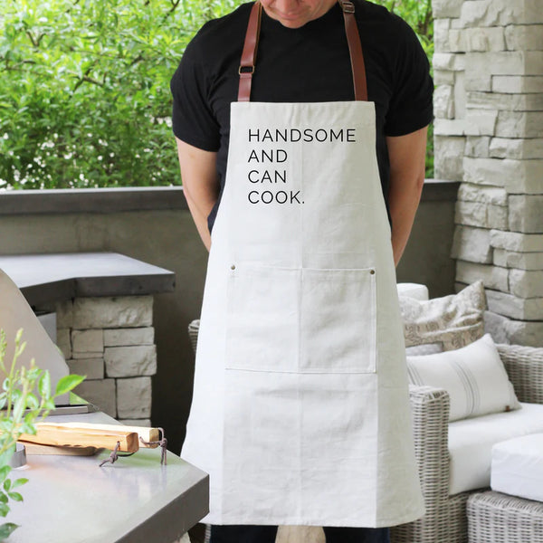 Porter Lane Home Handsome and Can Cook Chef Apron