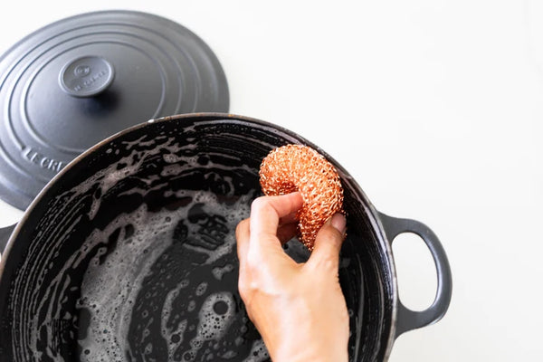 Full Circle Home Completely Copper Scrubber Set of 3