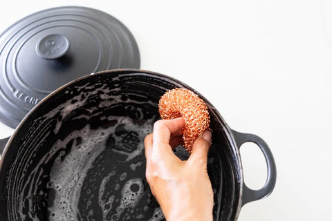 Full Circle Home Completely Copper Scrubber Set of 3