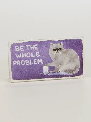 Blue Q Be the Problem Gum