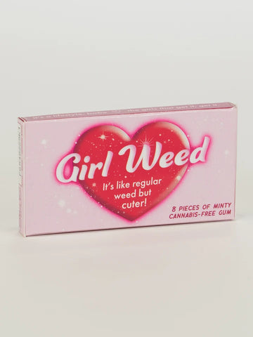 Blue Q Girl Weed Gum
