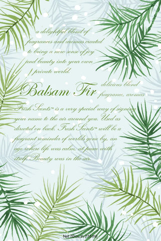 The Willowbrook Company Balsam Fir Sachet