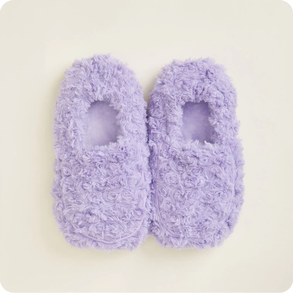 Warmies Purple Slippers