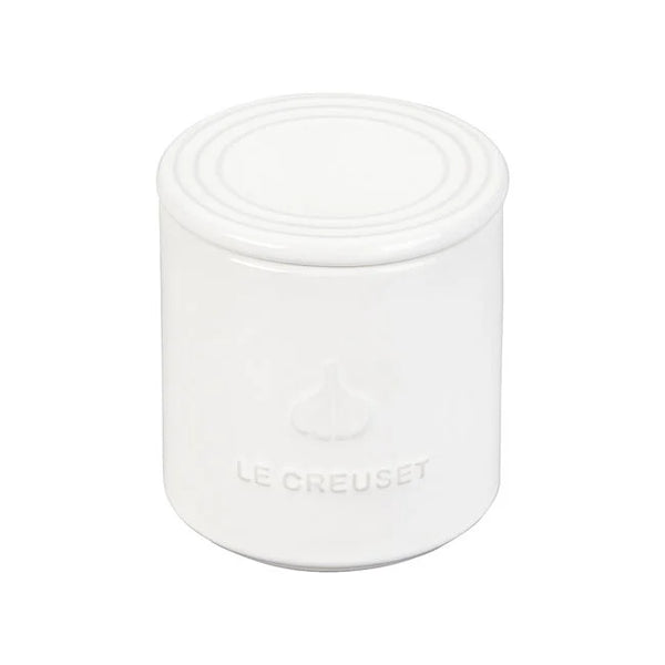 Le Creuset White Garlic Keeper