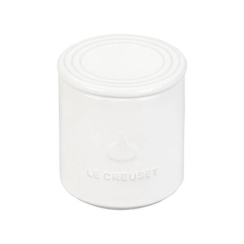 Le Creuset White Garlic Keeper