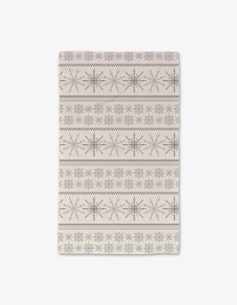 Geometry Holiday Sweater Hand Towel