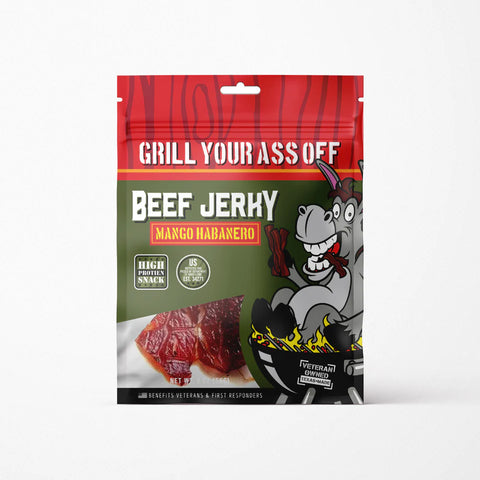 Grill Your Ass Off Mango Habanero Jerky