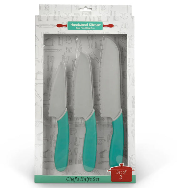 Handstand Kitchen Kid Safe Chef's Knife Set of 3