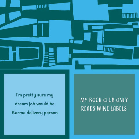 DOM Karma/ Book Club Napkin