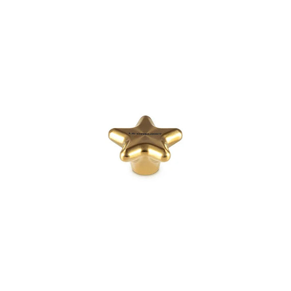 Le Creuset Light Gold Star Knob 45MM