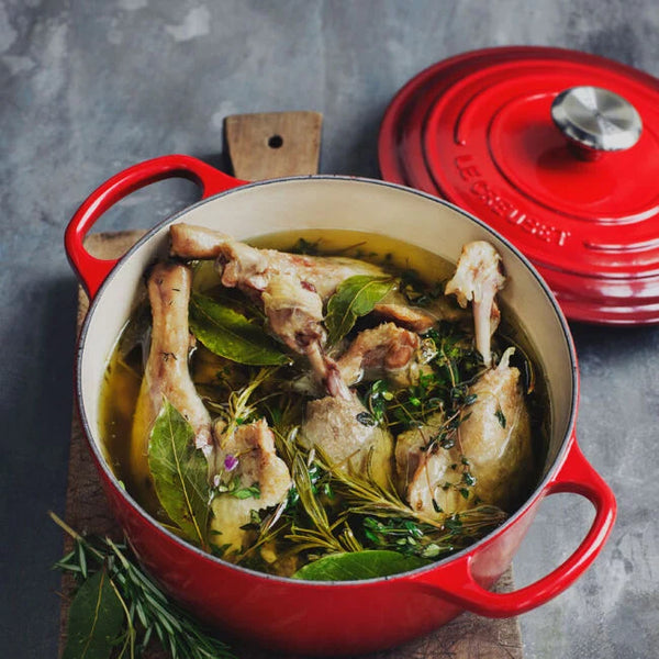 Le Creuset 4.5Qt Cherry Round Dutch Oven