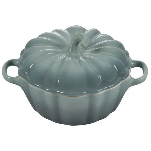 Le Creuset Sea Salt Pumpkin Mini Cocotte