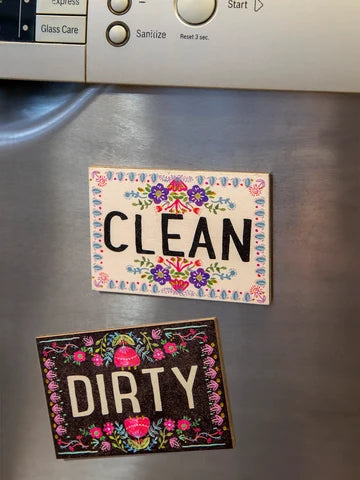 Natural Life Double-sided Dishwasher Magnet