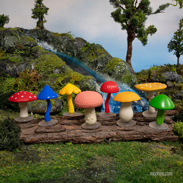 Archie McPhee Mini Mushroom Collections