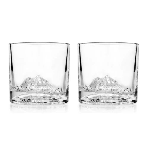 Liiton Mount Rainier Glasses Set of 2