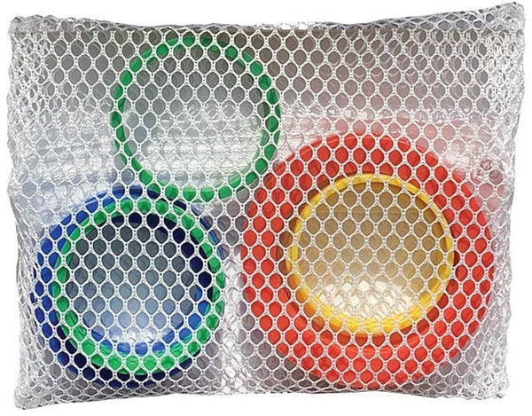 HIC Mrs. Anderson's Baking Silicone Rolling Pin Rings, 8 Piece Set