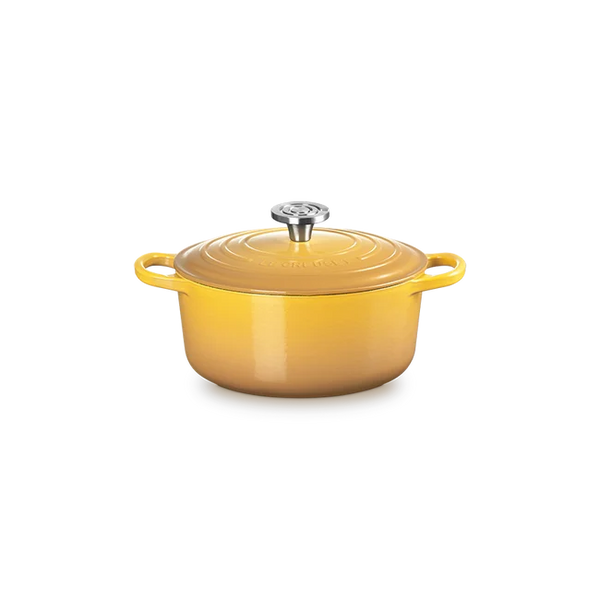 Le Creuset 4.5Qt Nectar Round Dutch Oven with Stainless Crucible Knob