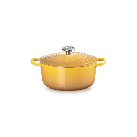 Le Creuset 4.5Qt Nectar Round Dutch Oven with Stainless Crucible Knob