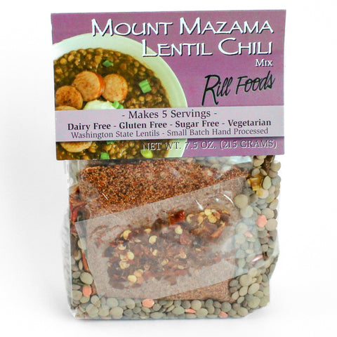 Rill Foods Mount Mazama Lentil Chili Mix Small