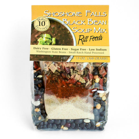 Rill Foods Shoshone Falls Black Bean Soup Mix