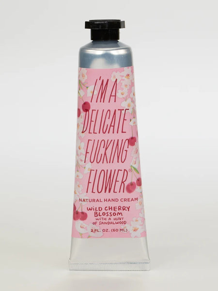 Blue Q Fucking Flower Cherry Blossom Hand Cream