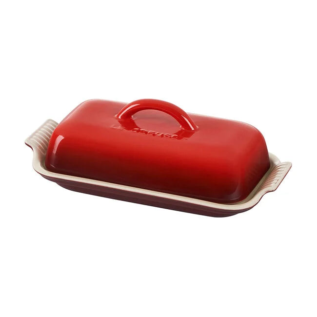 Le Creuset Heritage Butter Dish Cerise