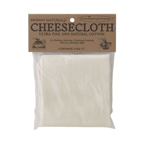 HIC Regency Natural Cotton Cheesecloth, 9 Sq. Ft.