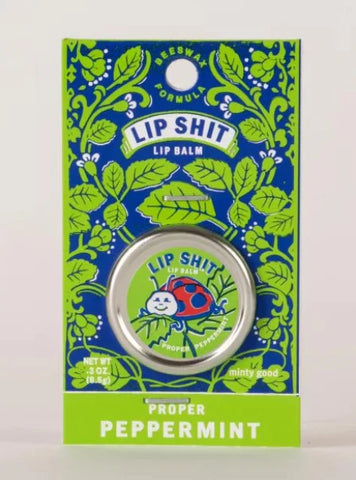 Blue Q Peppermint Lip Shit