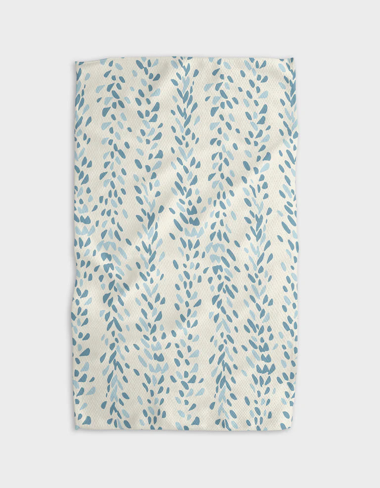 Geometry Reeds Tea Towel