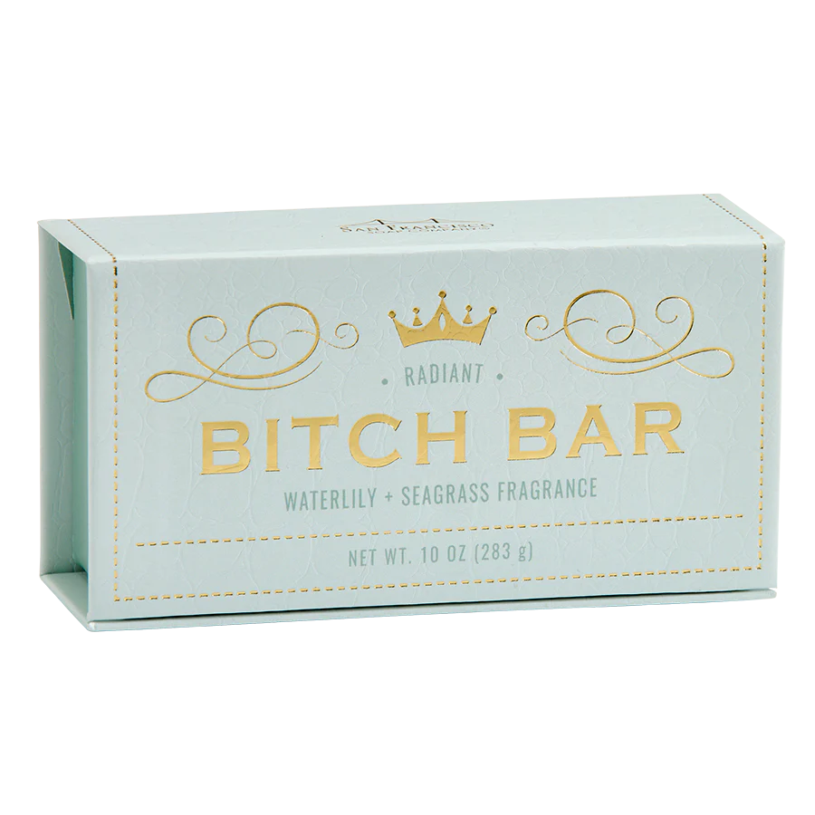 Bitch Bar Radiant Waterlily & Sea Grass Soap