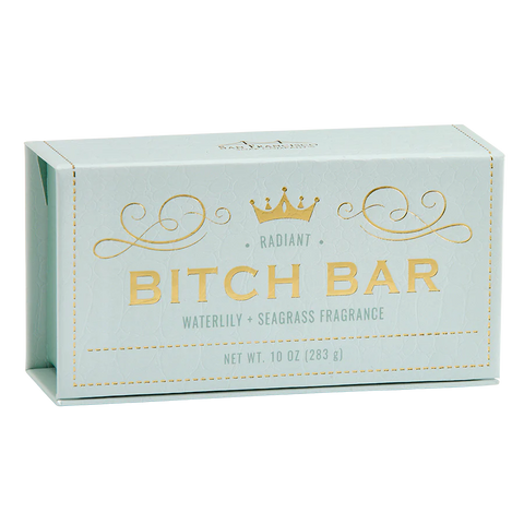 Bitch Bar Radiant Waterlily & Sea Grass Soap