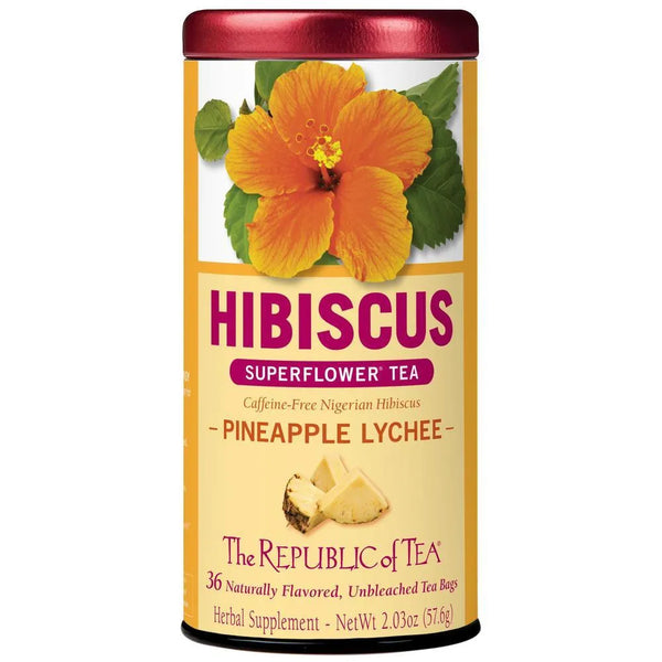 Republic of Tea Hibiscus Pineapple Lychee Tea