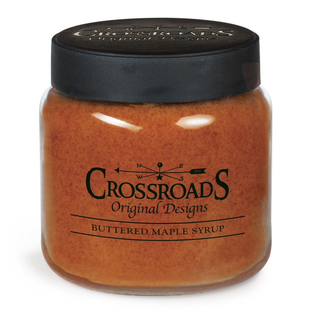 Crossroads Buttered Maple Syrup 16oz Candle