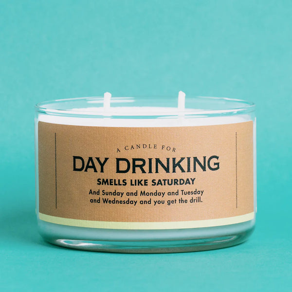 Whiskey River A Candle for Day Drinking