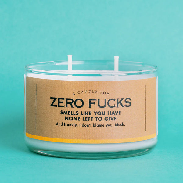 Whiskey River A Candle for Zero Fucks