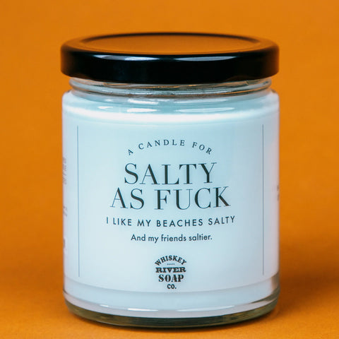 Whiskey River A Candle for Salty As Fuck