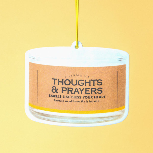 Whiskey River Thoughts and Prayers Air Freshener