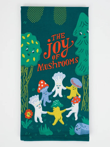 Blue Q Joy of Mushrooms Dish Towel