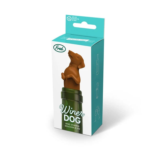 Fred Winer Dog Bottle Stopper