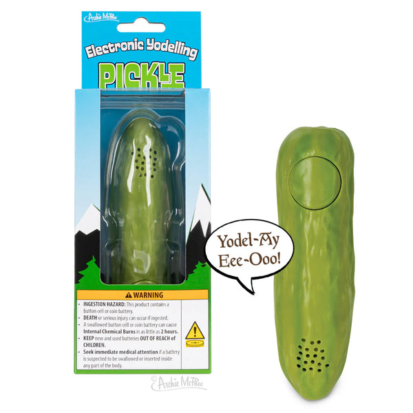 Archie McPhee Yodeling Pickle