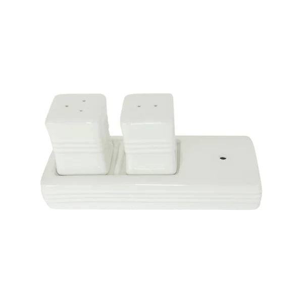 Nora Fleming Pinestripes Salt and Pepper Shakers