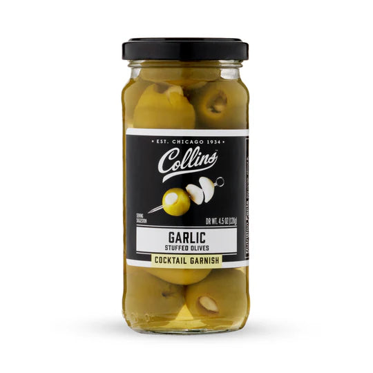 Collins Garlic Stuffed Olives