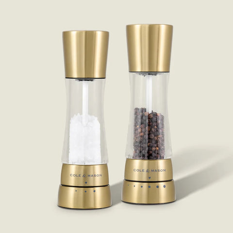 Cole & Mason Derwent Gold Salt & Pepper Mill Set