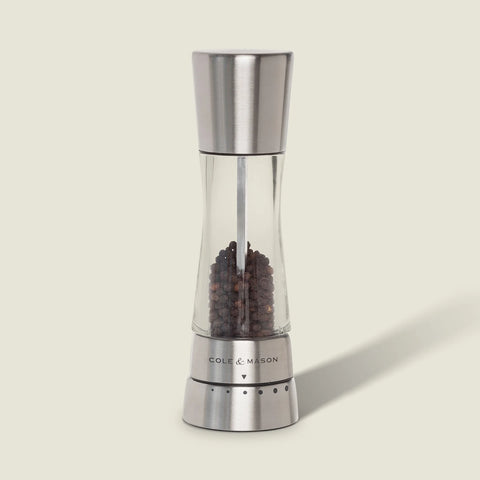 Cole & Mason Derwent Stainless Steel Pepper Mill