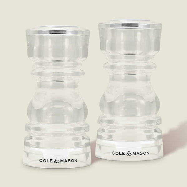 Cole & Mason London Acrylic Salt & Pepper Shaker Set
