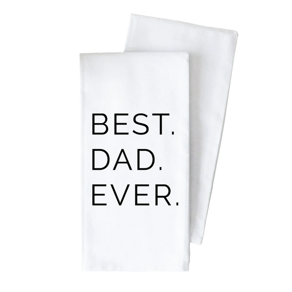 Porter Lane Home Best Dad Ever Tea Towel