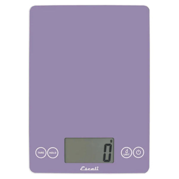 Escali Classic Glass Digital Food Scale, Violet